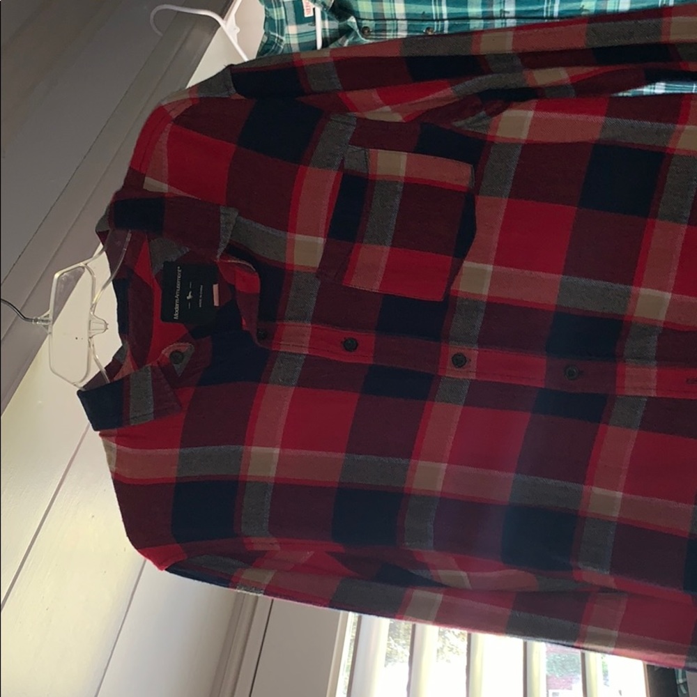 Modern Amusement Red Flannel